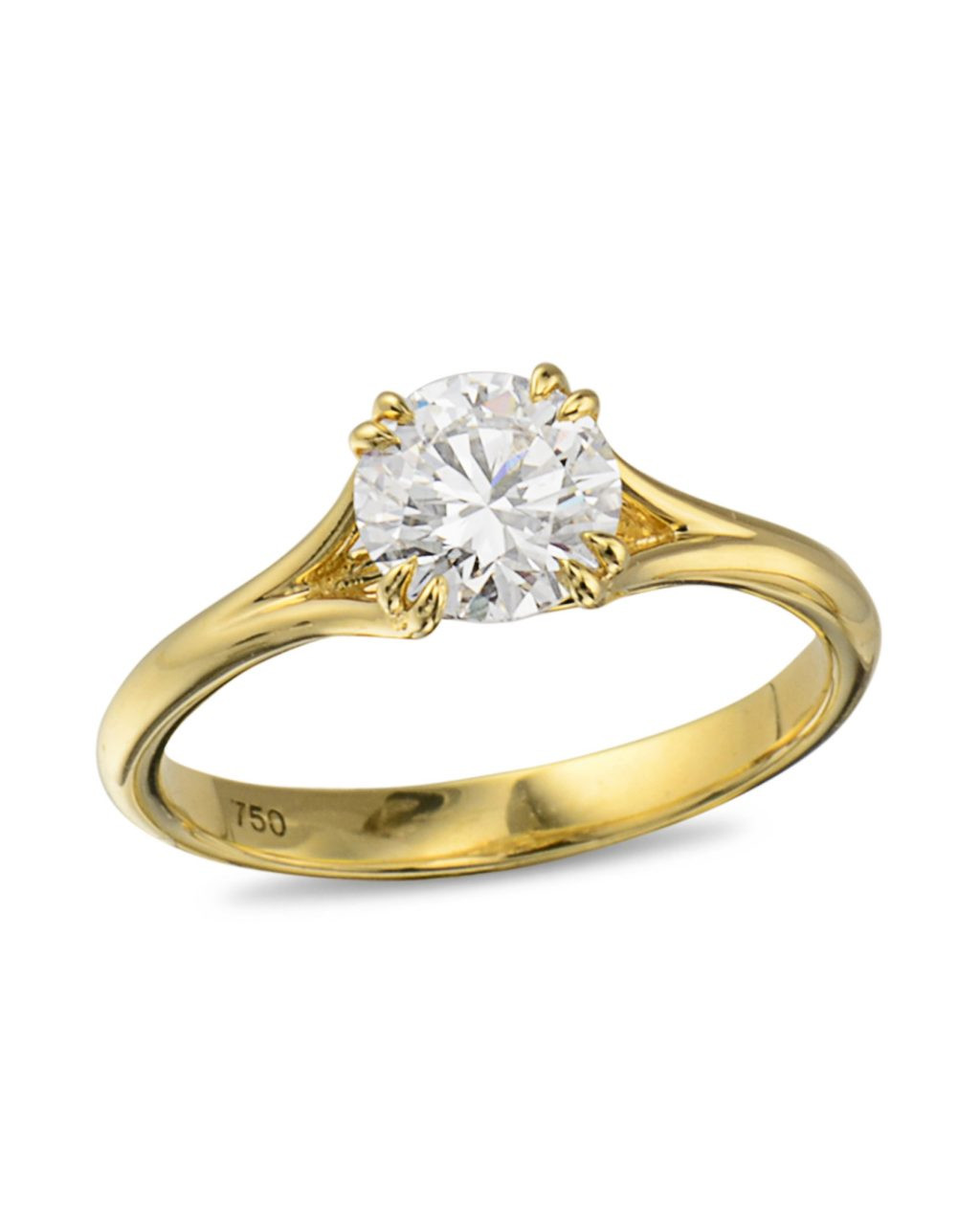 Gold Diamond Engagement Ring
 Yellow Gold Diamond Engagement Ring Turgeon Raine