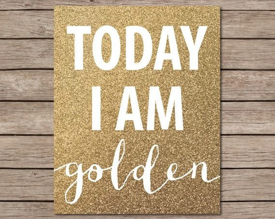 Golden Birthday Quotes
 Golden Birthday Bash Ideas