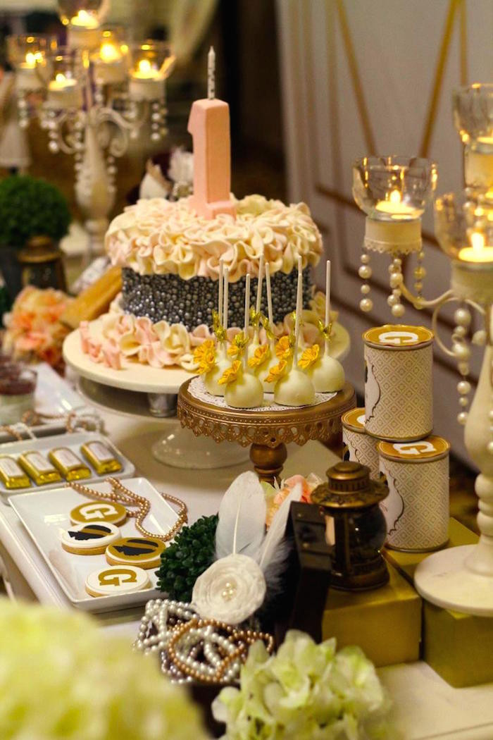 Good Birthday Party Ideas
 Kara s Party Ideas Great Gatsby 1920 s Themed 1st Birthday