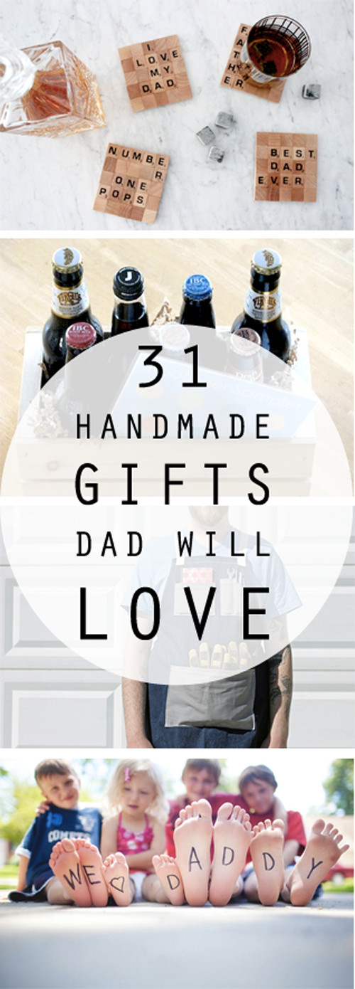 Good Dad Birthday Gifts
 31 Handmade Gifts Dad Will Love