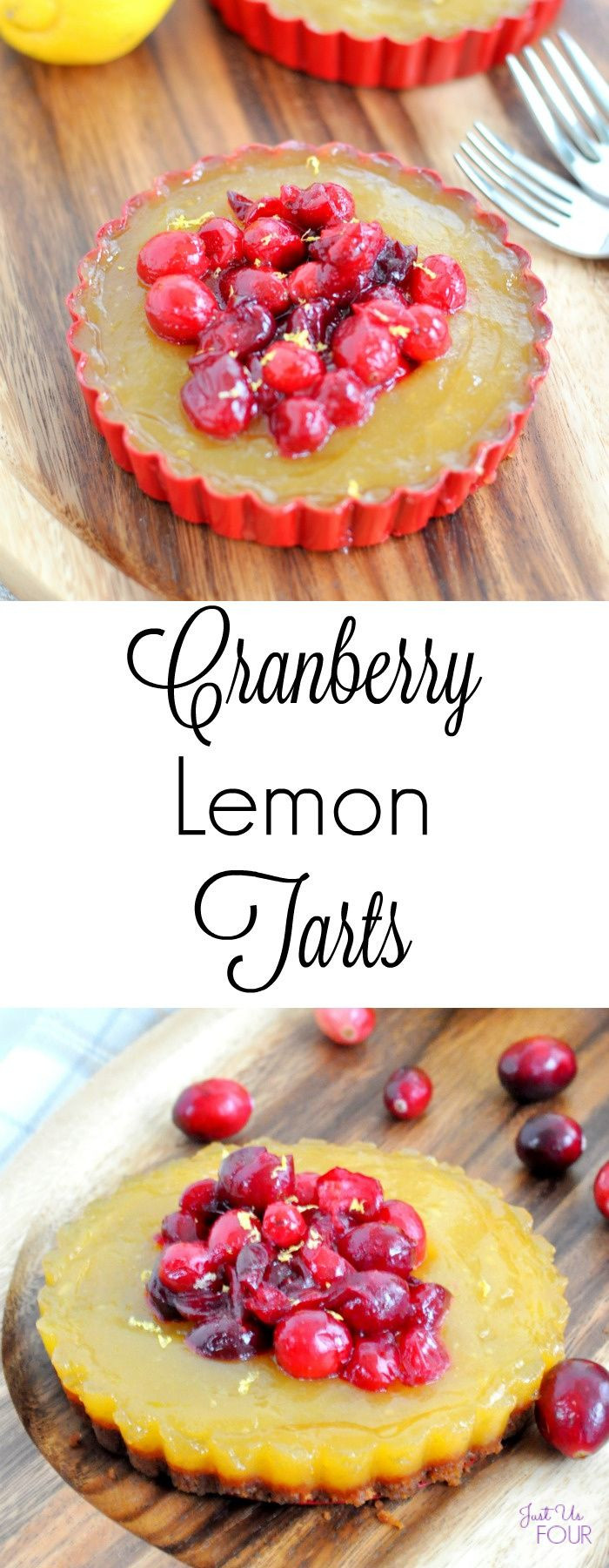 Good Holiday Desserts
 Cranberry Lemon Tarts are a great holiday dessert that can