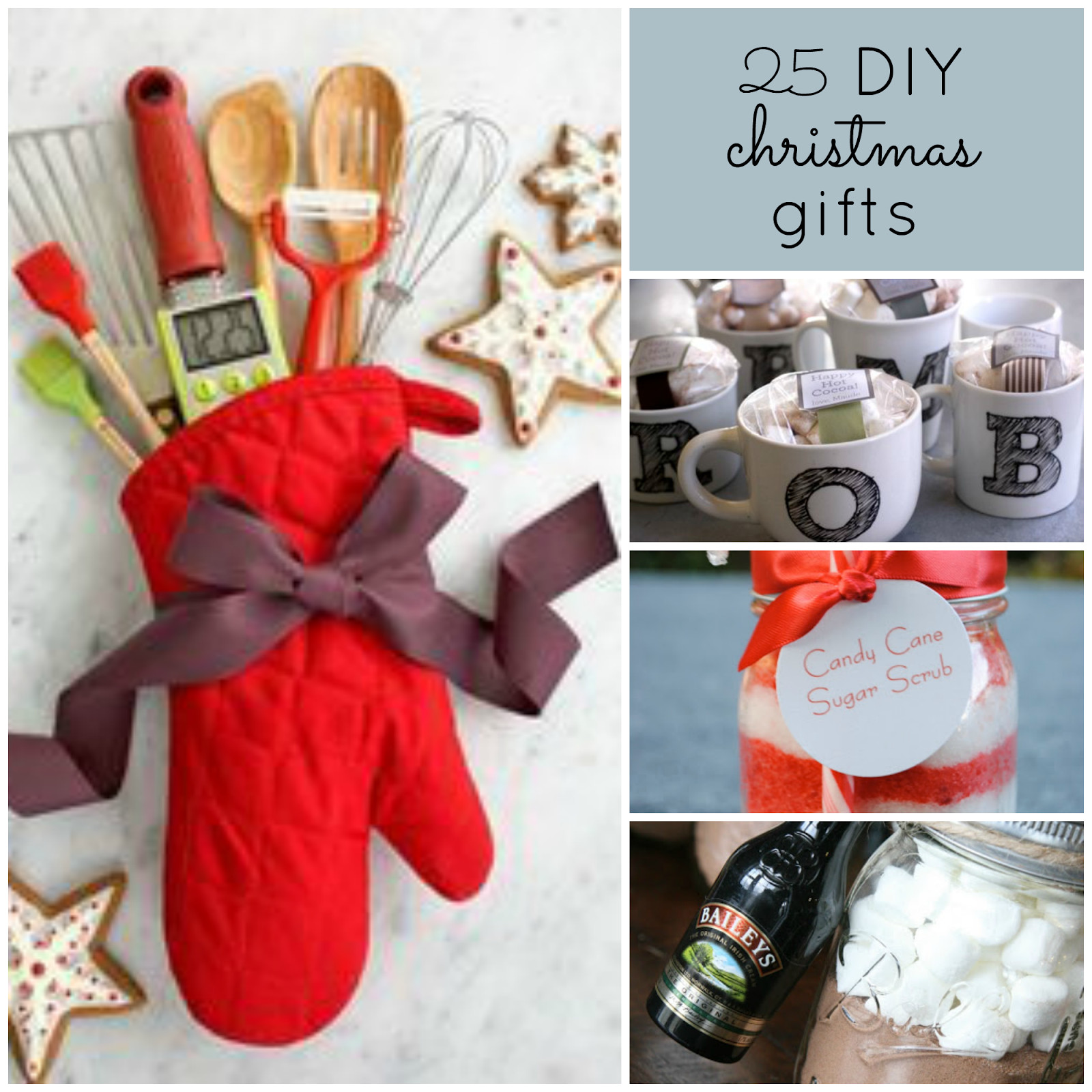 Good Holiday Gift Ideas
 The Upstairs Crafter Good Ideas 25 DIY Christmas Gifts