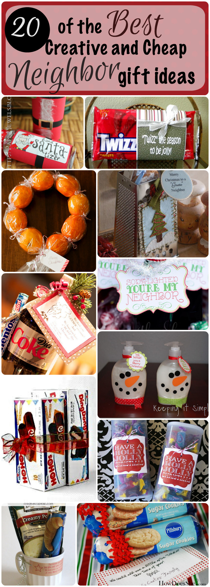 Good Holiday Gift Ideas
 20 Best Creative And Cheap Neighbor Gifts For Christmas