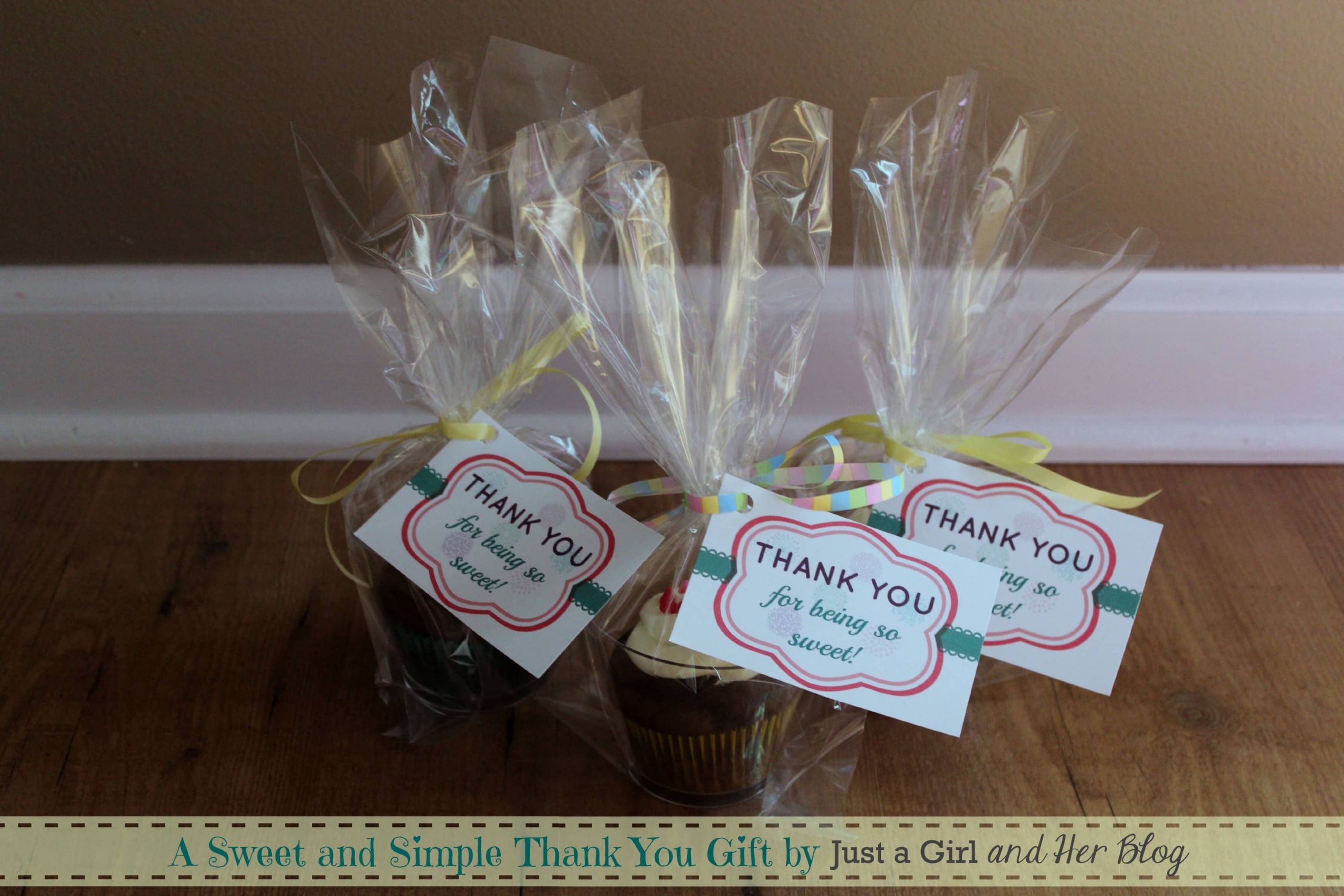 Good Thank You Gift Ideas
 A Sweet and Simple Thank You Gift with FREE Printable