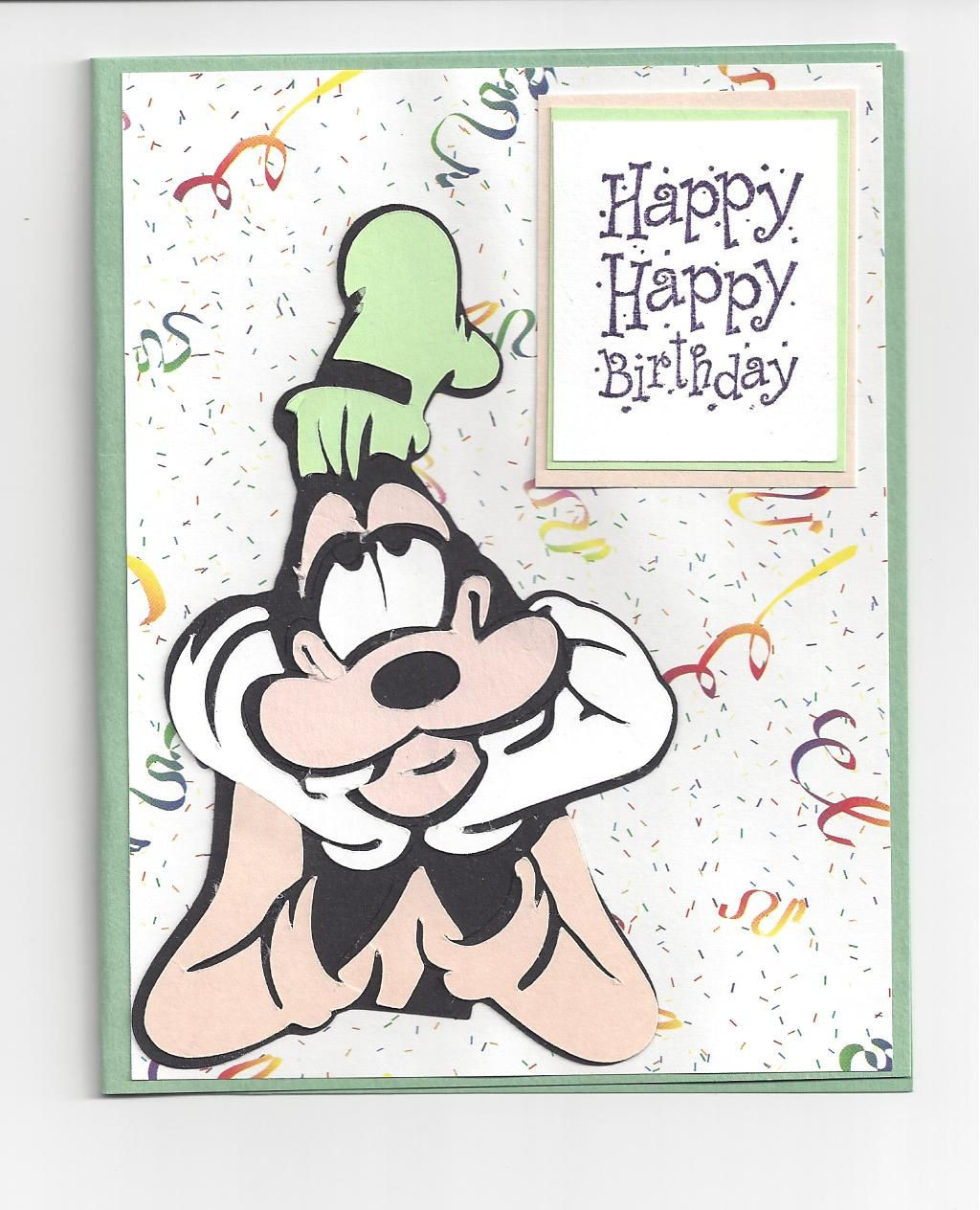 Goofy Birthday Wishes
 Disney Goofy Happy Birthday CARDS