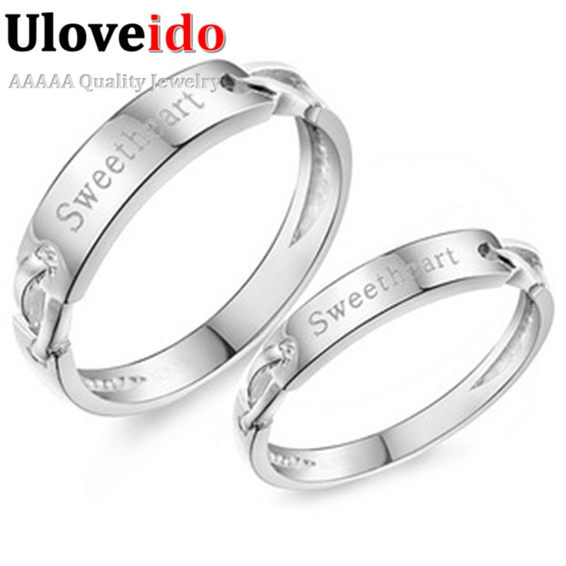 Gothic Wedding Bands
 2016 Vintage Jewelry Gothic Silver Couple Rings for Men