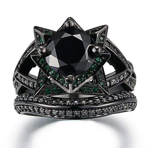 Gothic Wedding Bands
 Best 25 Gothic rings ideas on Pinterest