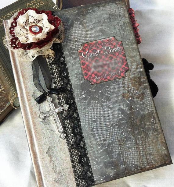 Gothic Wedding Guest Book
 Unavailable Listing on Etsy