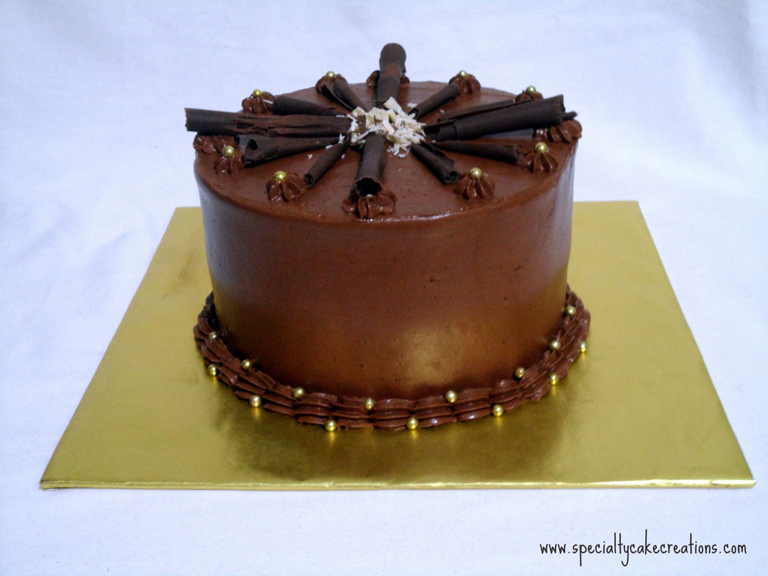 Gourmet Cake Recipes
 Gourmet Chocolate Cake with Chocolate Shavings – Specialty