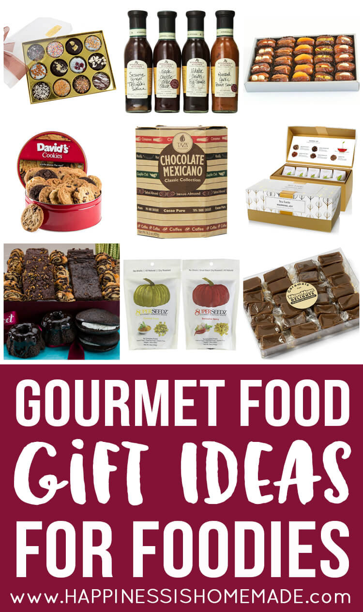 Gourmet Food Gifts
 Gourmet Food Gift Ideas for Foo s Happiness is Homemade