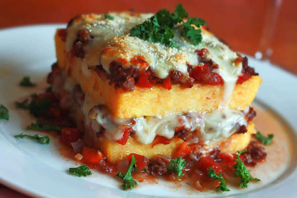 Gourmet Ground Beef Recipes
 Polenta Lasagna Recipe The Daring Gourmet