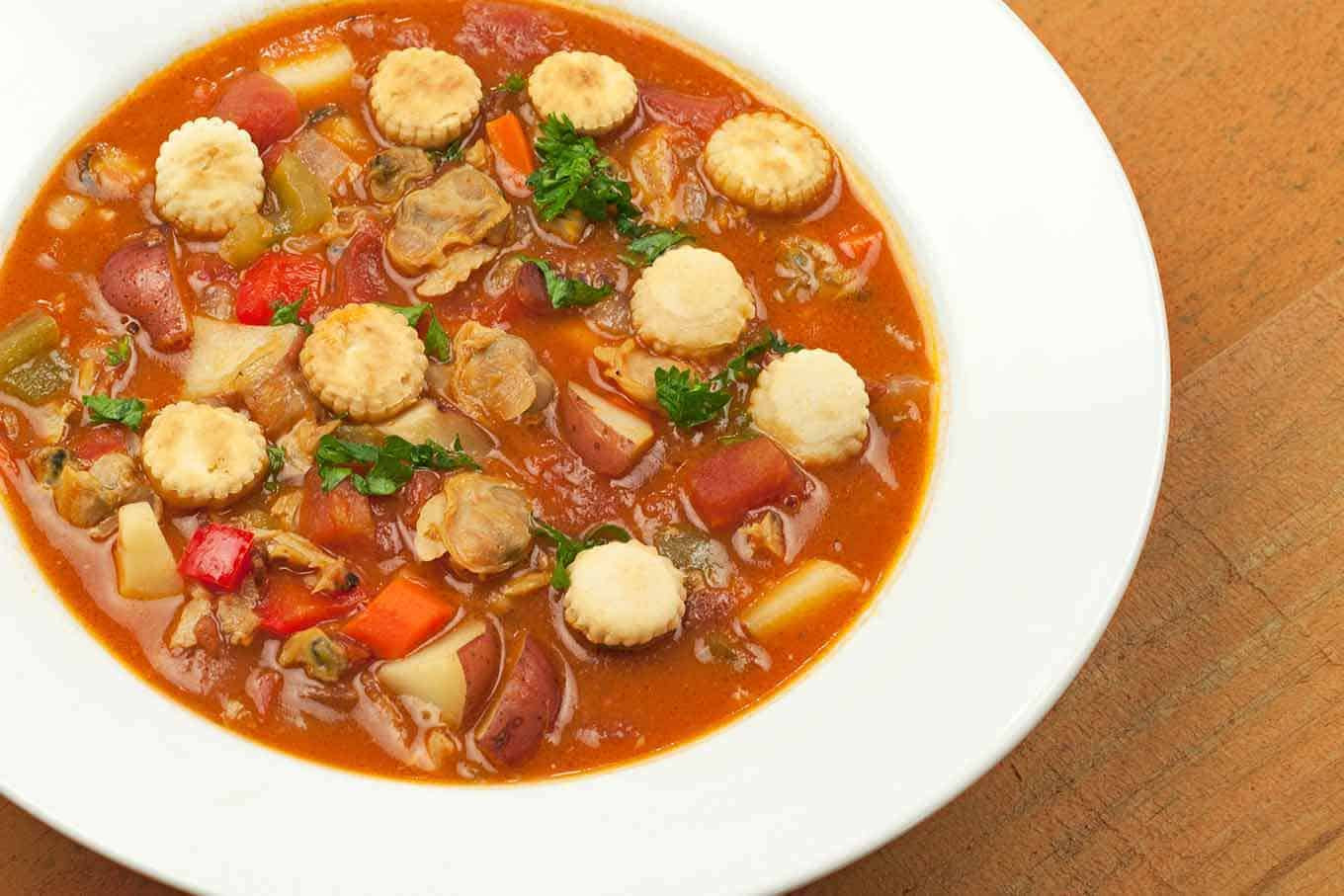 Gourmet Manhattan Clam Chowder Recipe
 Manhattan Clam Chowder Recipe