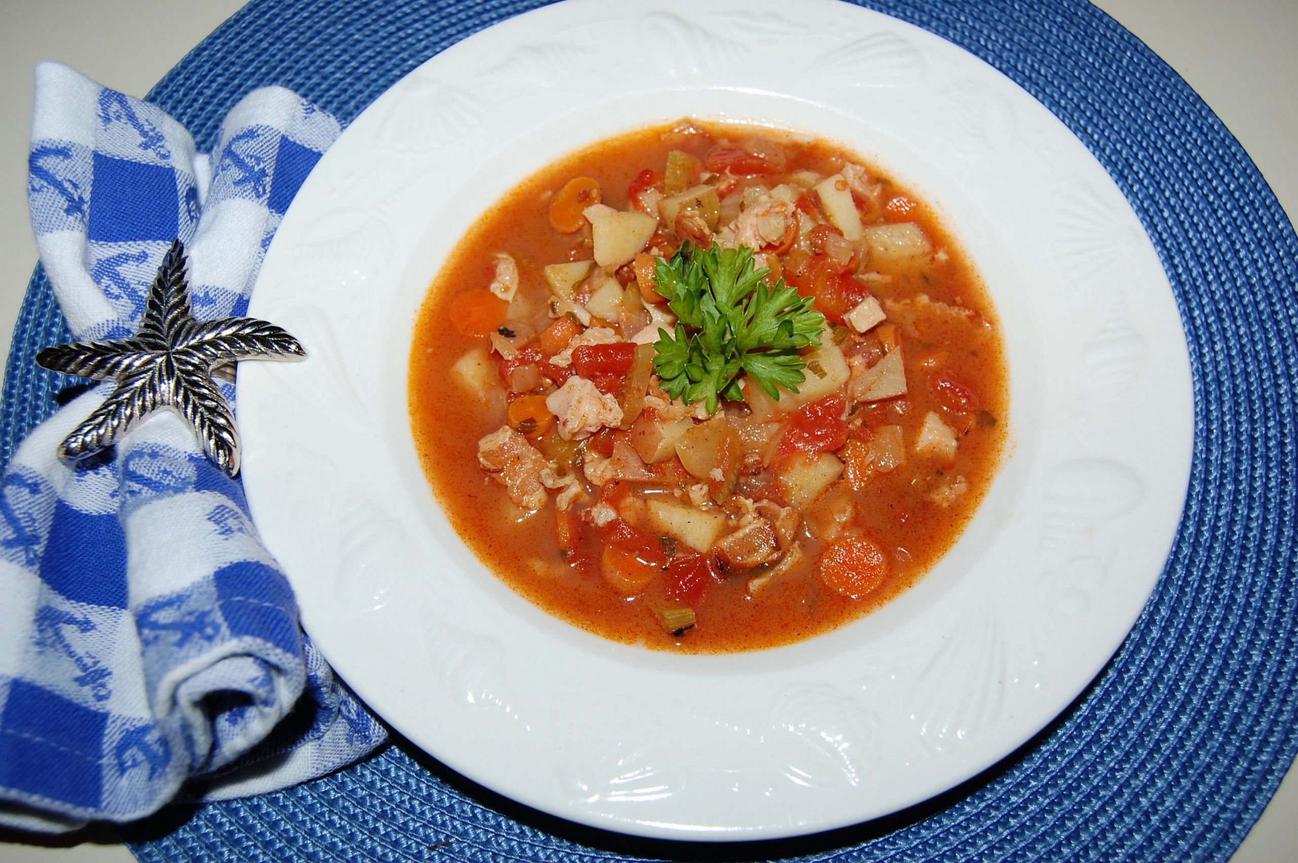 Gourmet Manhattan Clam Chowder Recipe
 Manhattan Clam Chowder