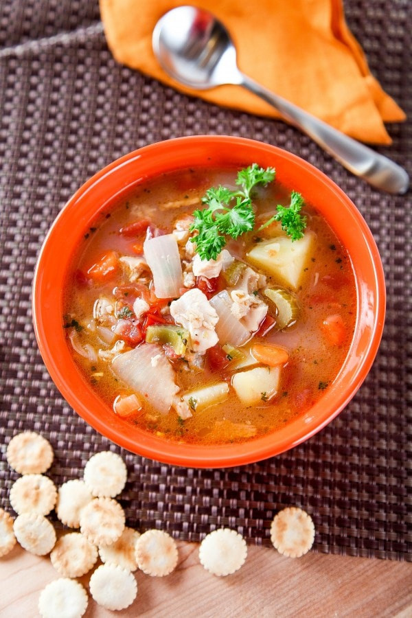 Gourmet Manhattan Clam Chowder Recipe
 Manhattan Clam Chowder With Bacon Baking Beauty