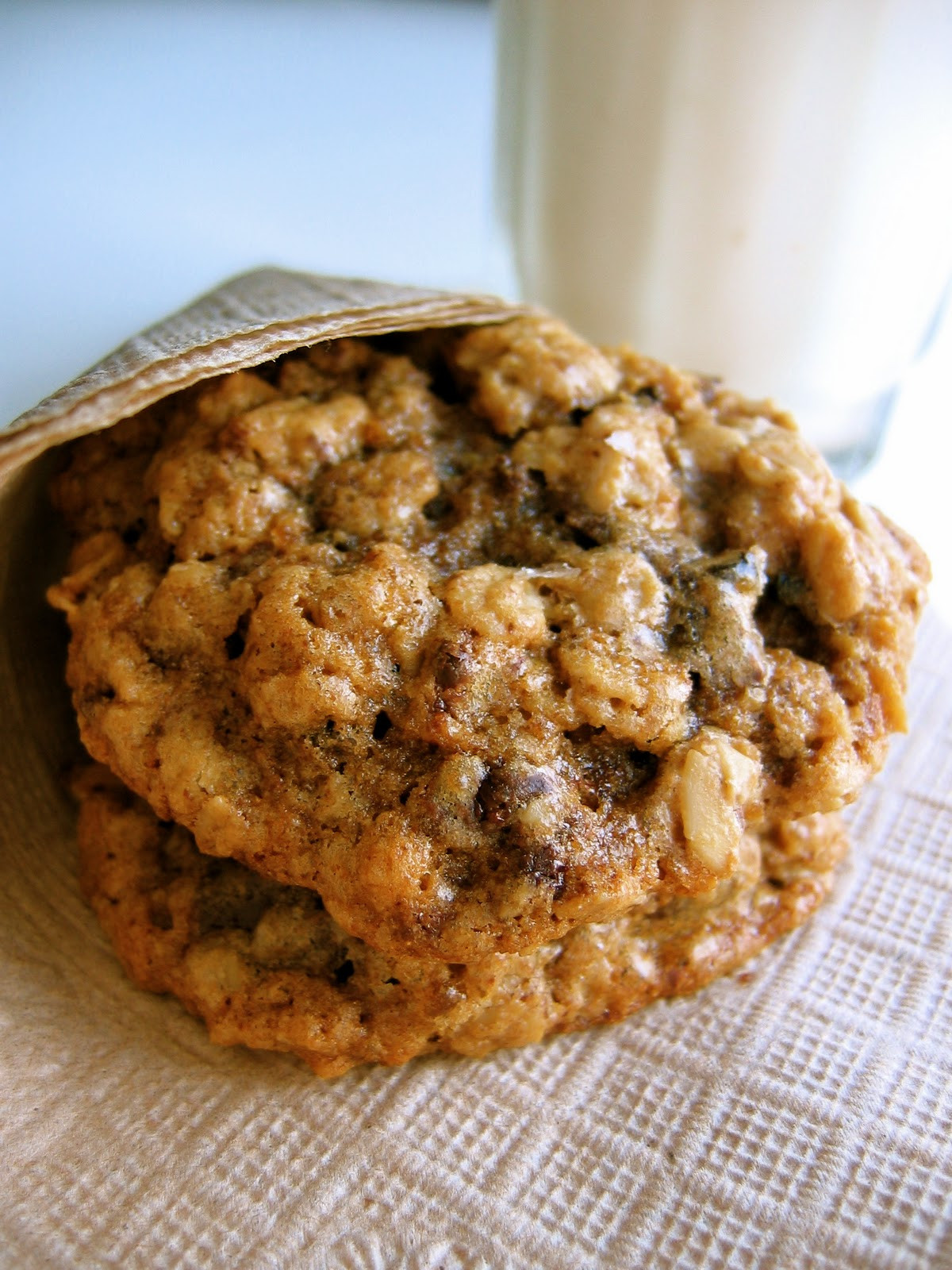 Gourmet Oatmeal Cookies
 Nibby Chocolate Chip Oatmeal Cookies • The Bojon Gourmet