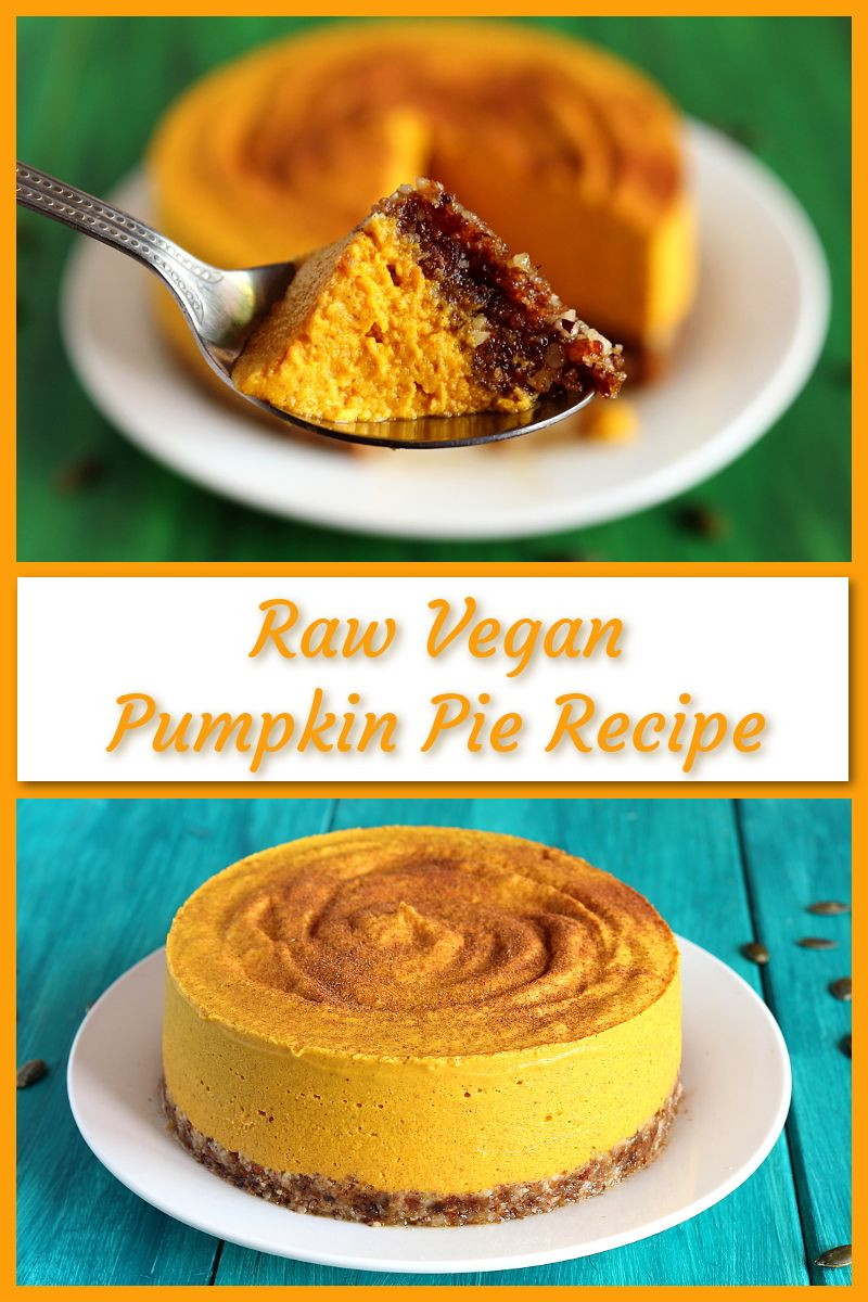 Gourmet Pumpkin Pie Recipe
 Raw Vegan Pumpkin Pie Recipe