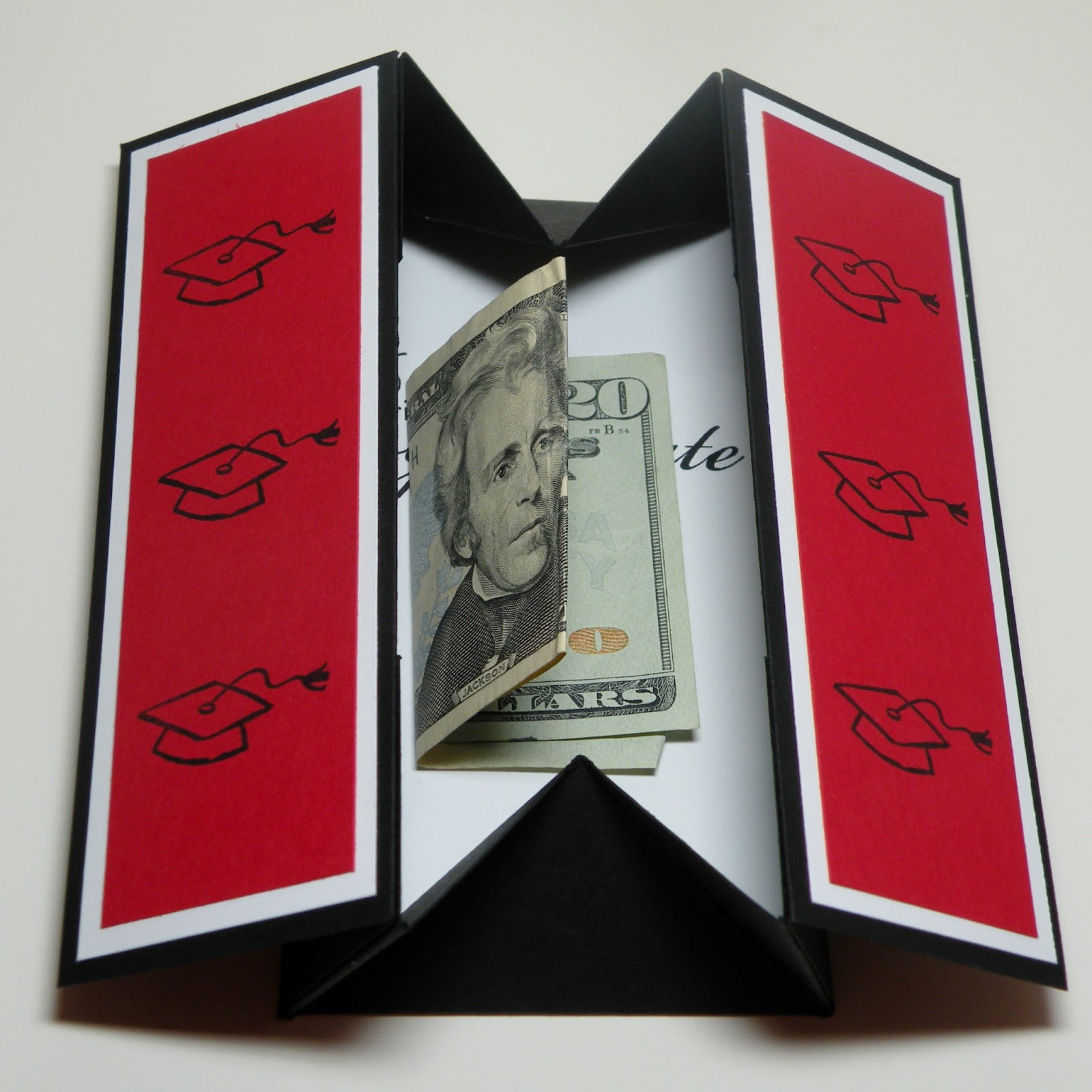 Graduation Gift Card Box Ideas
 Carolyn s Paper Fantasies Graduation Box Card Gift Idea