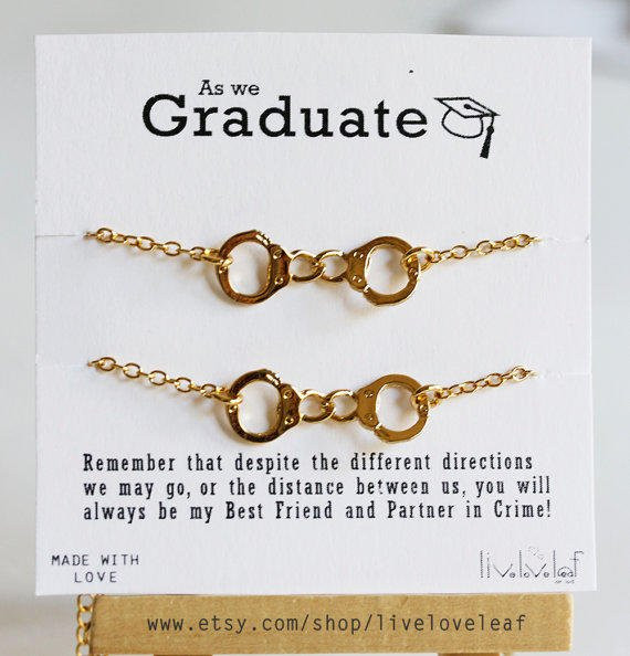 Graduation Gift Ideas For Best Friend
 Graduation Gift ideas for her Gold from LiveLoveLeaf on Etsy