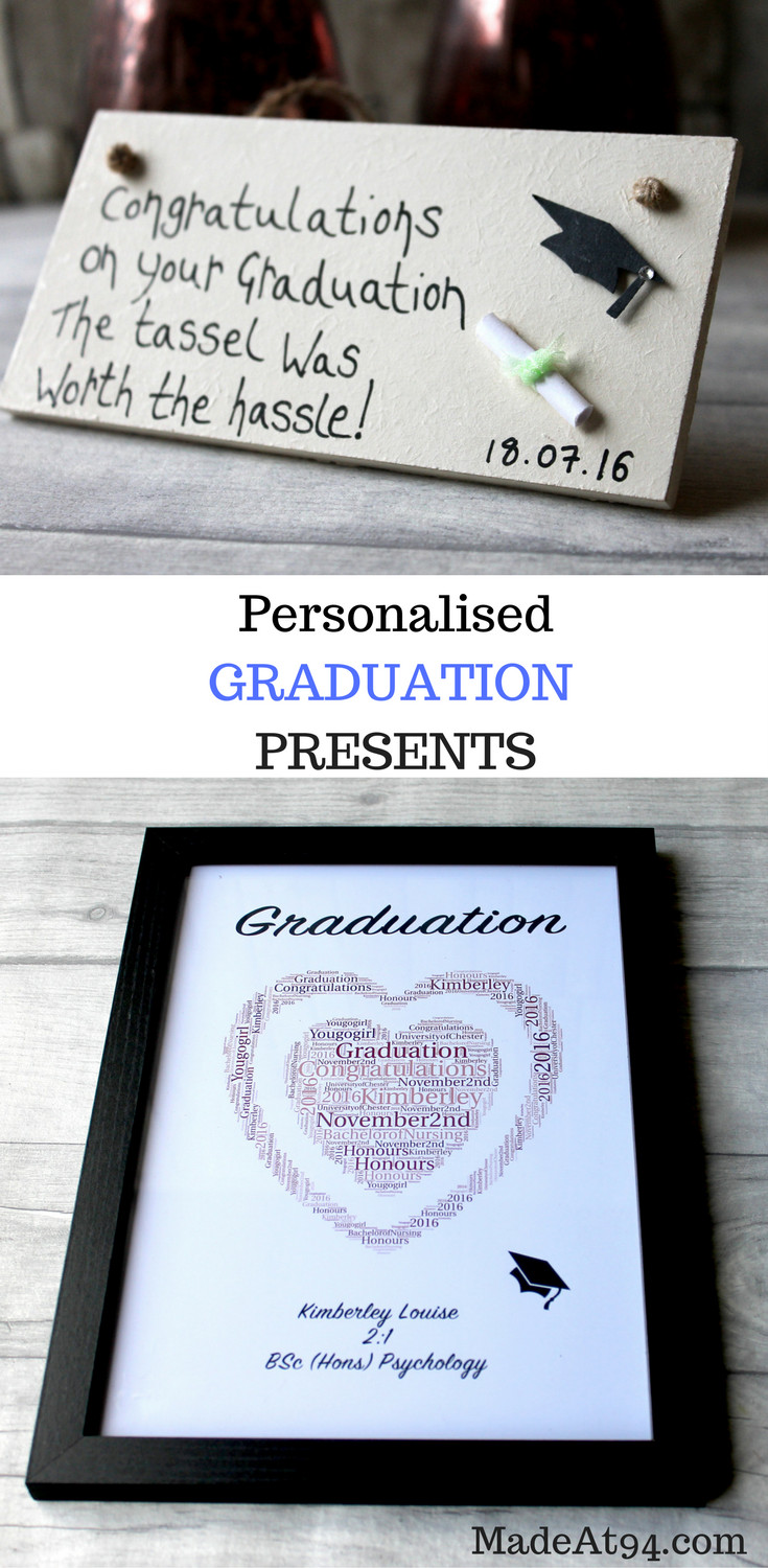Graduation Gift Ideas For Boyfriend High School
 Personalised Graduation Gifts