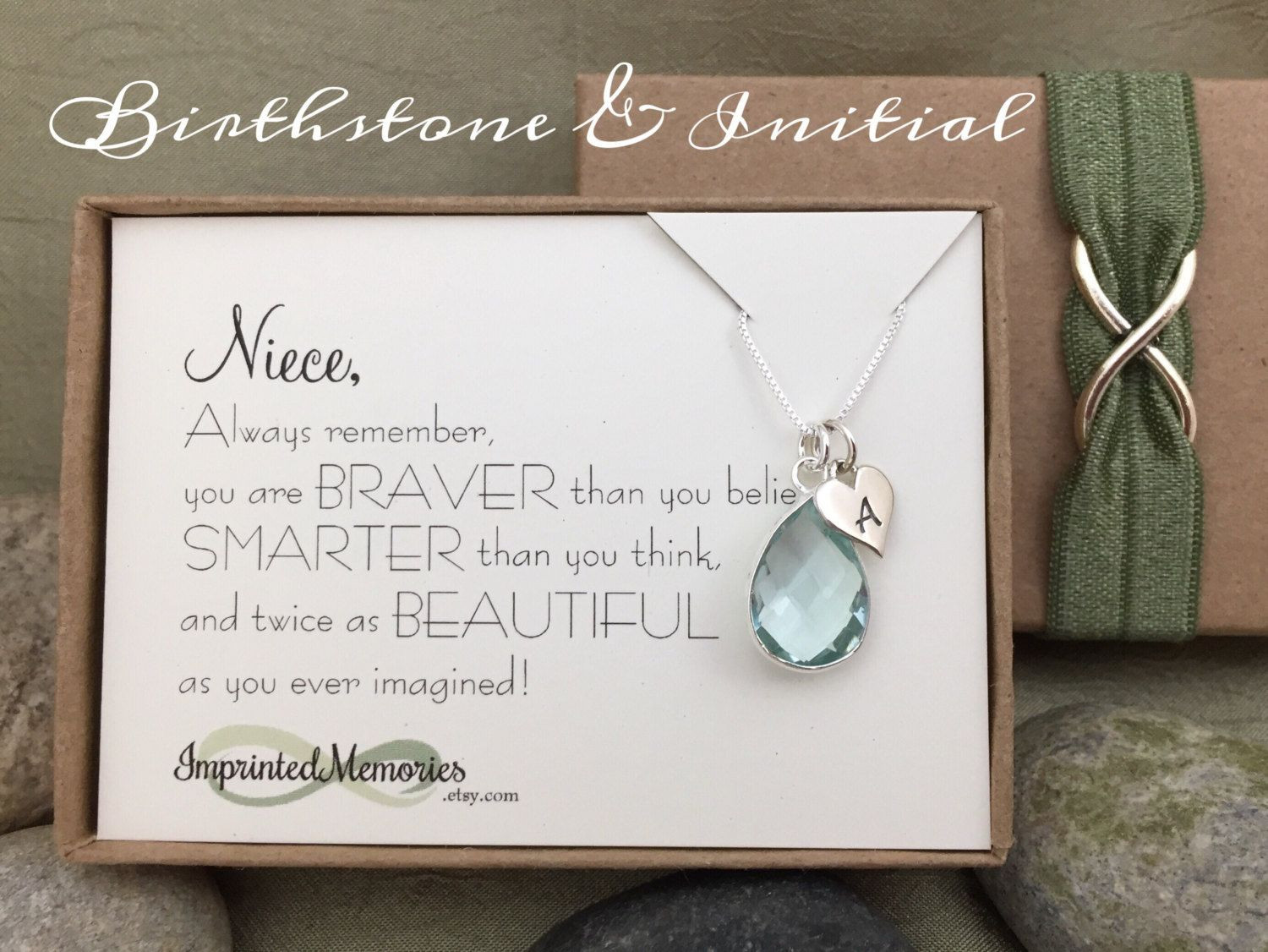 Graduation Gift Ideas For Niece
 Gifts for Niece Jewelry Sterling Silver Birthstone