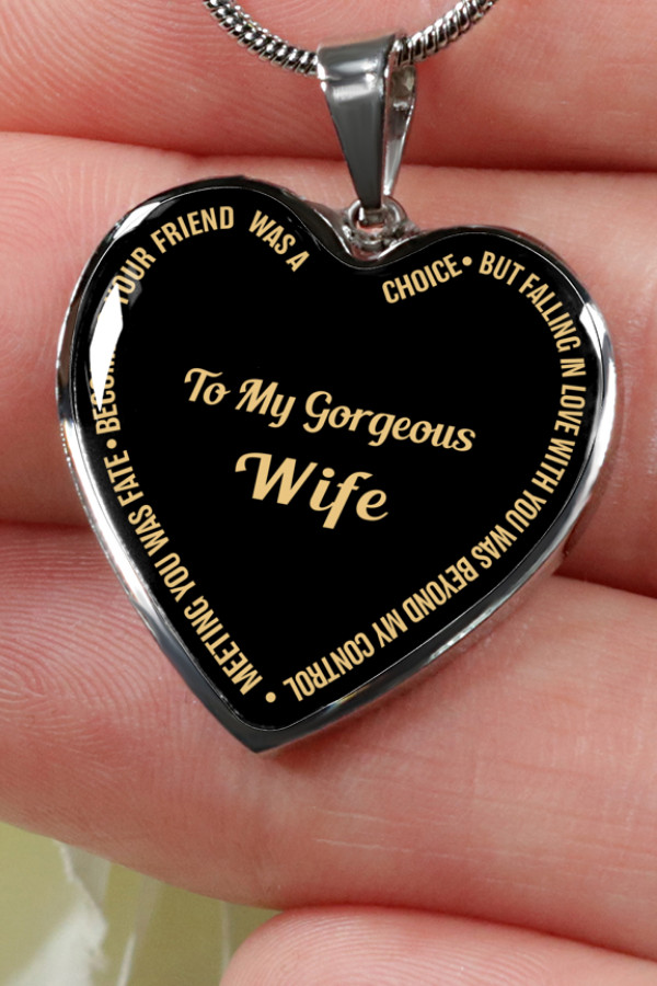Graduation Gift Ideas For Wife
 To My Gorgeous Wife Meeting You Was Fate Be ing Luxury