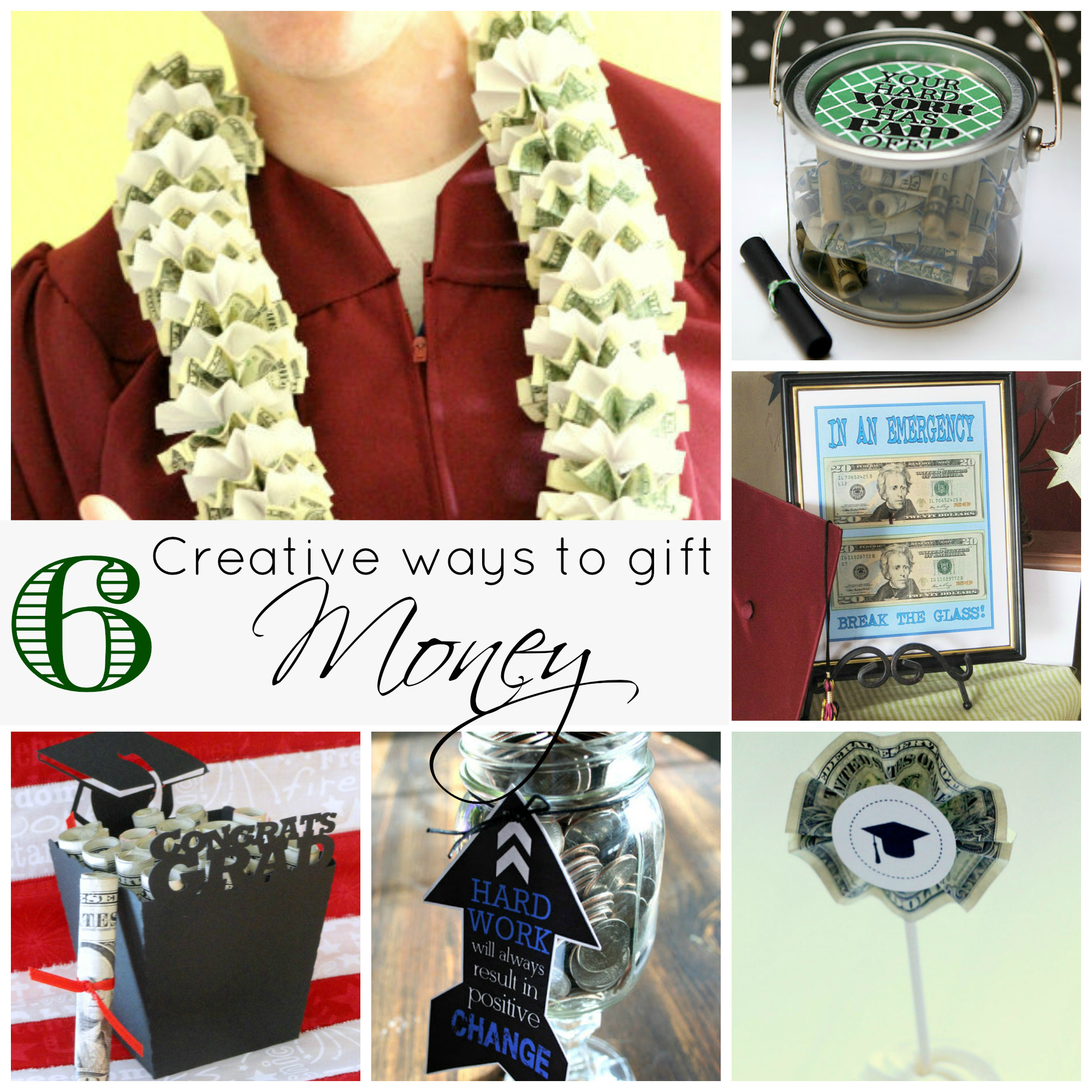 Graduation Money Gift Ideas
 Graduation t ideas