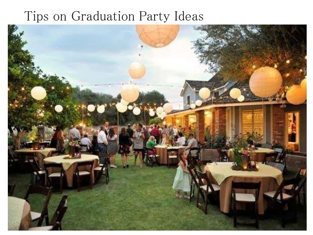 Graduation Party Advice Ideas
 Tips on graduation party ideas