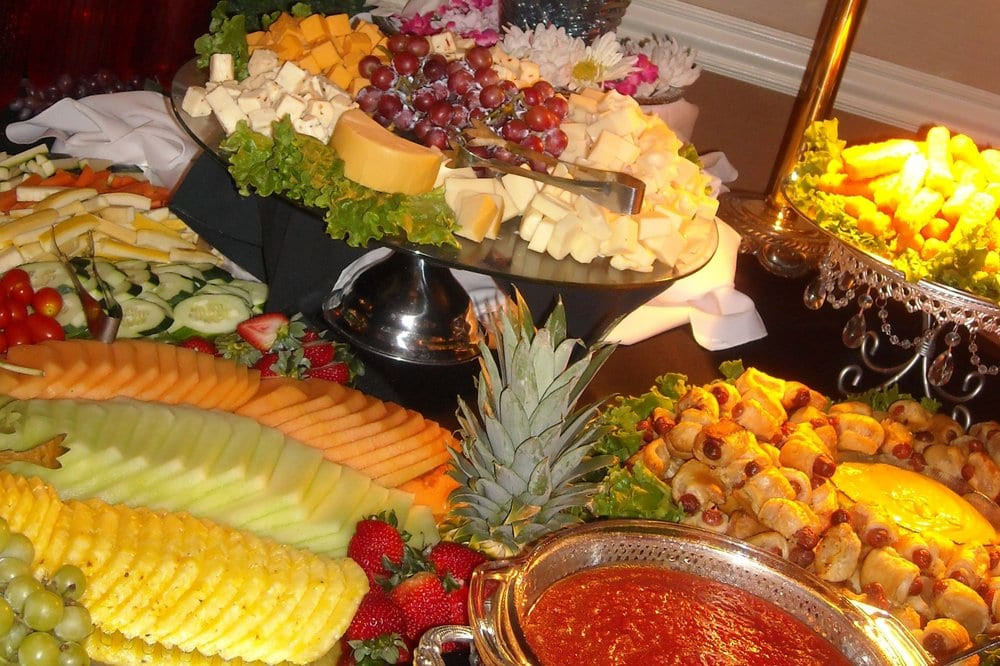 Graduation Party Appetizer Ideas
 Appetizer Display in Maggio s Ballroom for Ed s