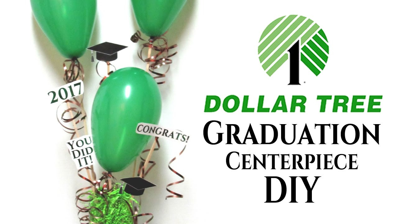 Graduation Party Centerpiece Ideas Cheap
 DIY Dollar Tree Graduation Centerpiece Ideas