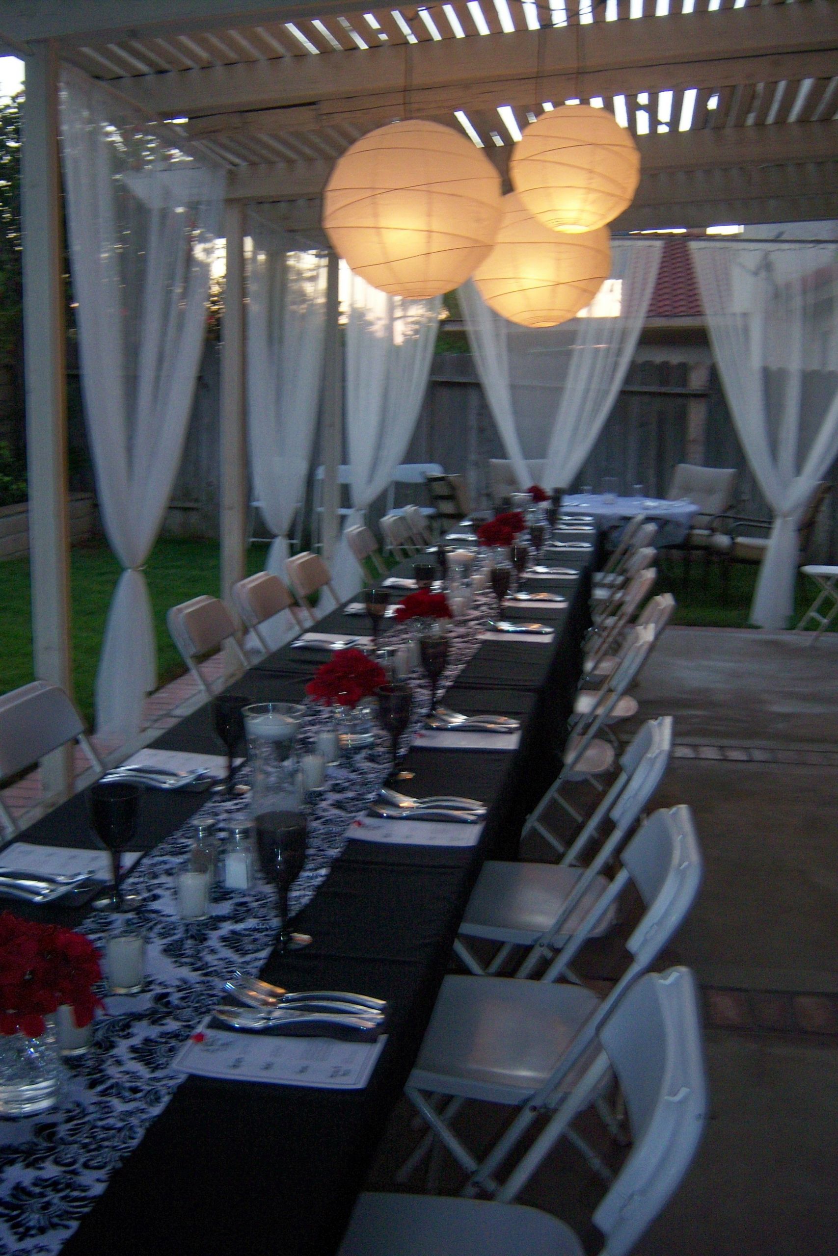 Graduation Party Ideas For A Small Backyard
 My backyard dinner party My Events CCC
