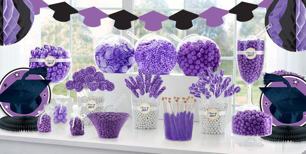 Graduation Party Ideas Purple
 Purple Congrats Grad Graduation Party Supplies Party City