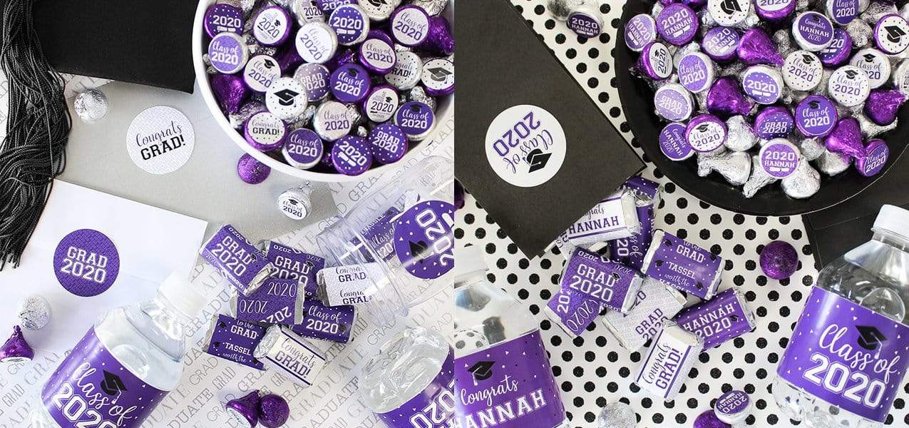 Graduation Party Ideas Purple
 Purple Graduation Party Supplies – Distinctivs Party