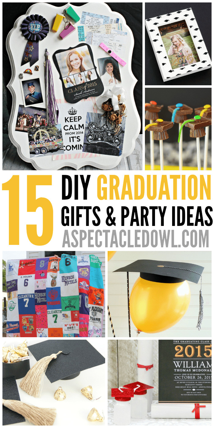 Graduation Party Keepsake Ideas
 15 DIY Graduation Gift‭ & ‬Party Ideas A Spectacled Owl
