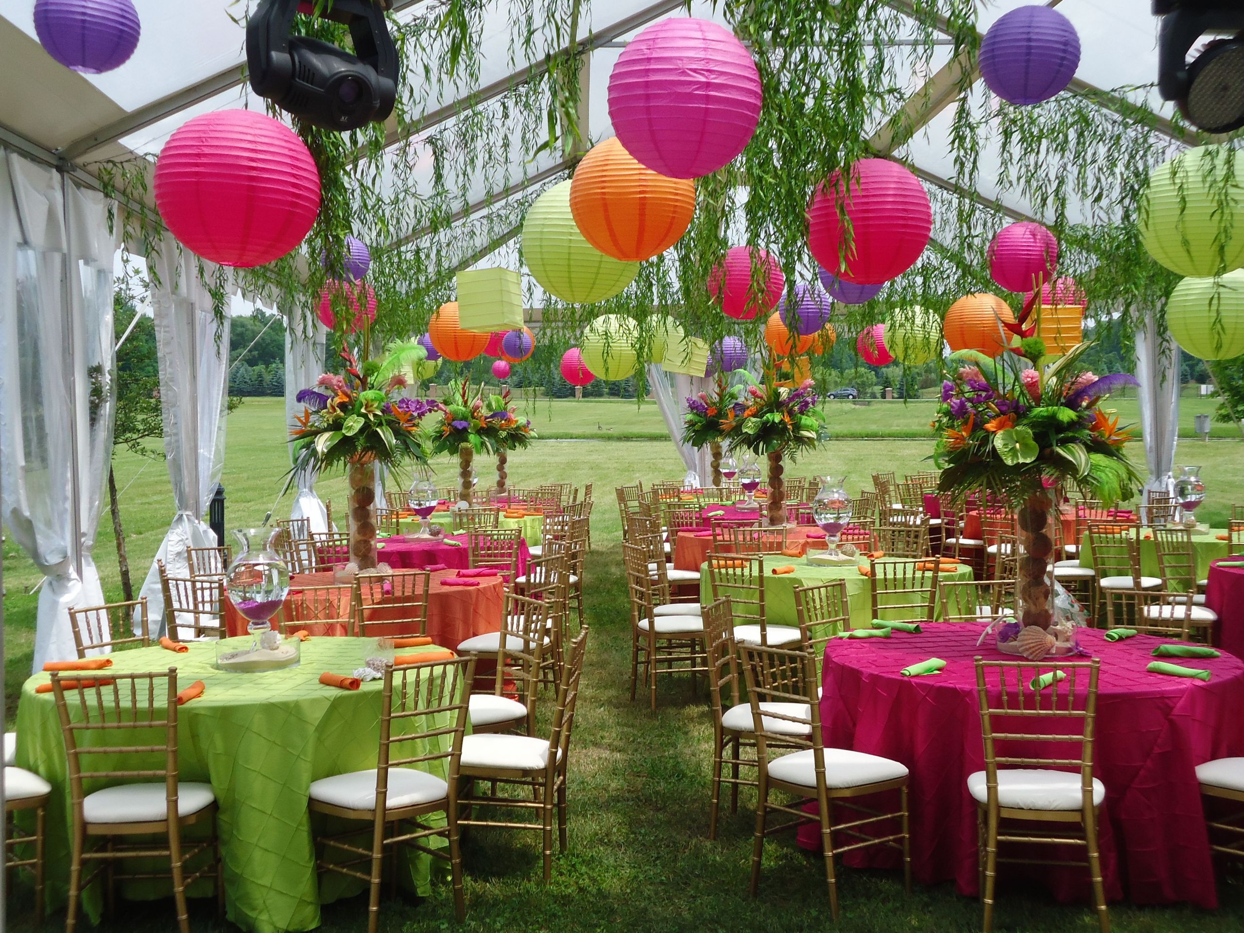 Graduation Party Location Ideas
 A catered graduation with food stations florist A Floral