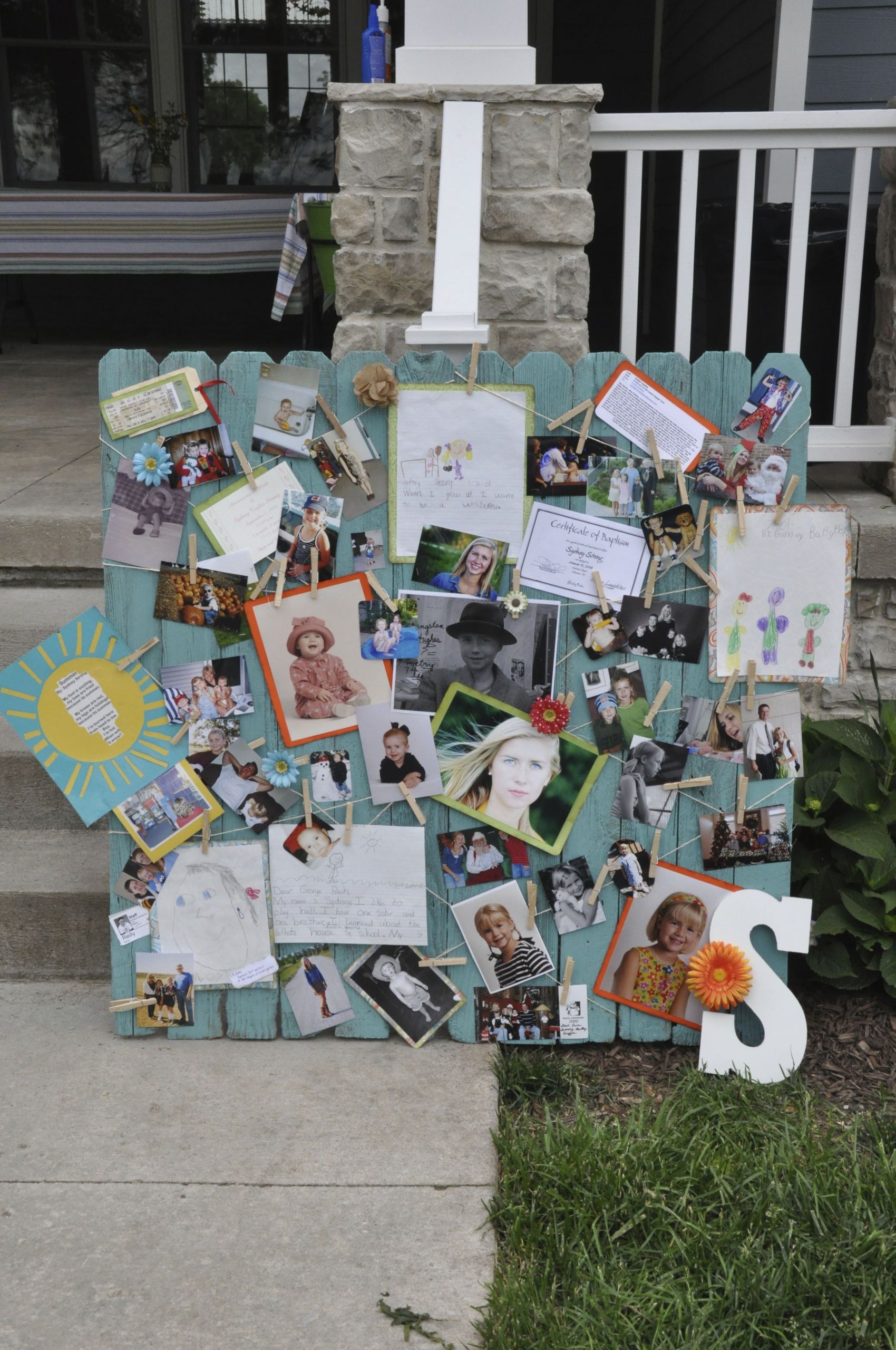 Graduation Party Memory Ideas
 Memory Board for Graduation