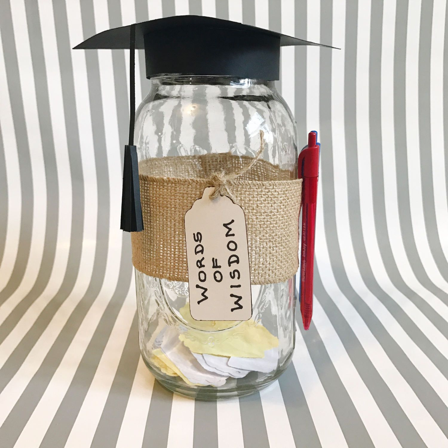 Graduation Party Memory Ideas
 Memory Jar Guest Book Words of Wisdom Graduation