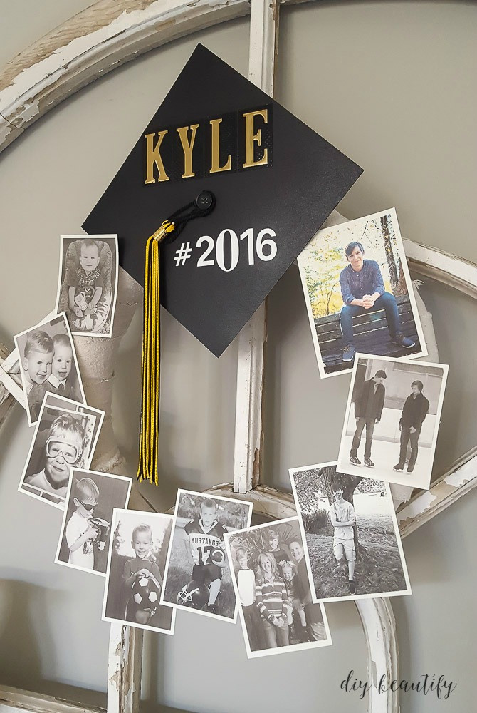 Graduation Party Memory Ideas
 Graduation Memory Wreath