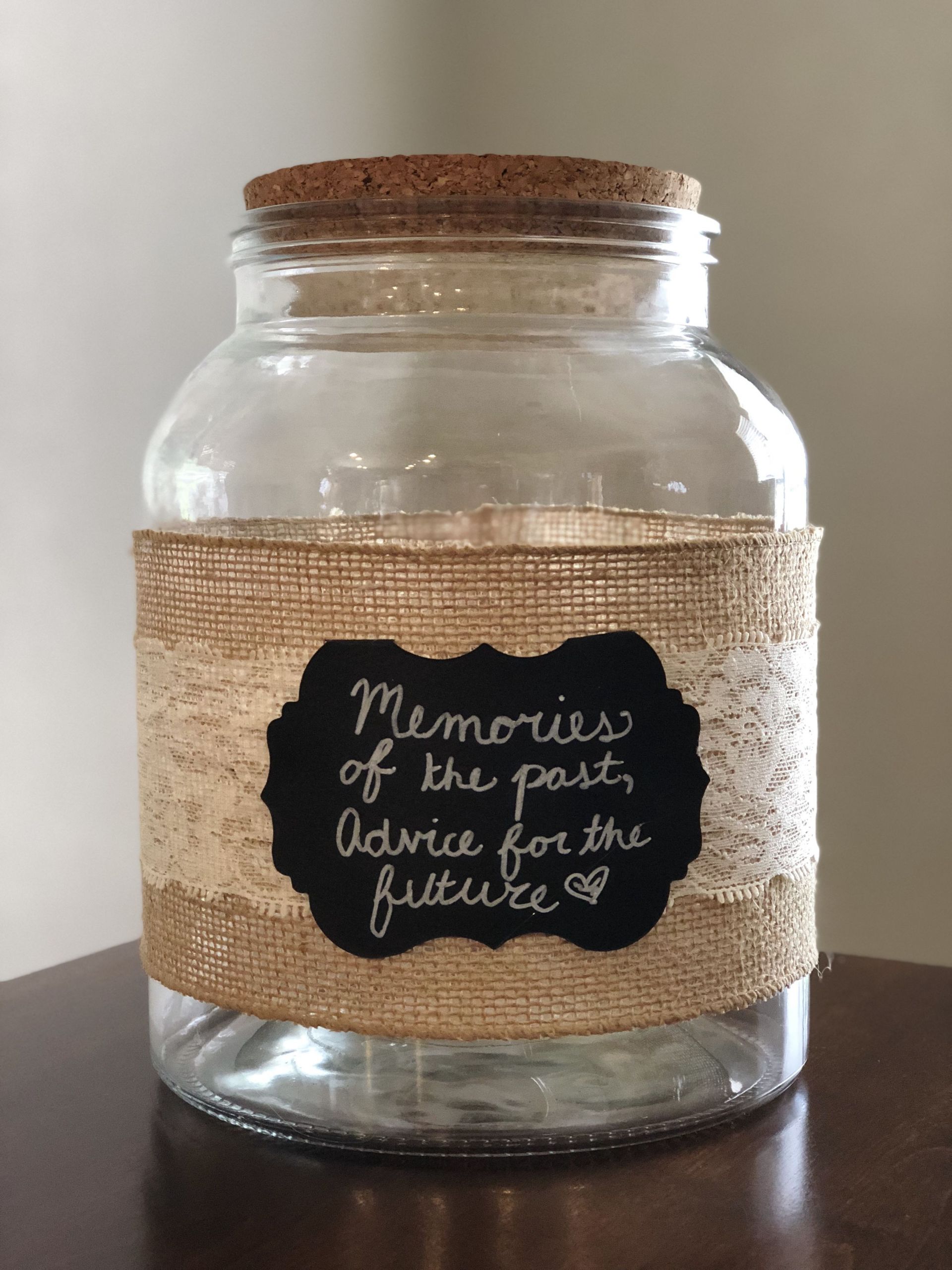 Graduation Party Memory Ideas
 Memory Jar