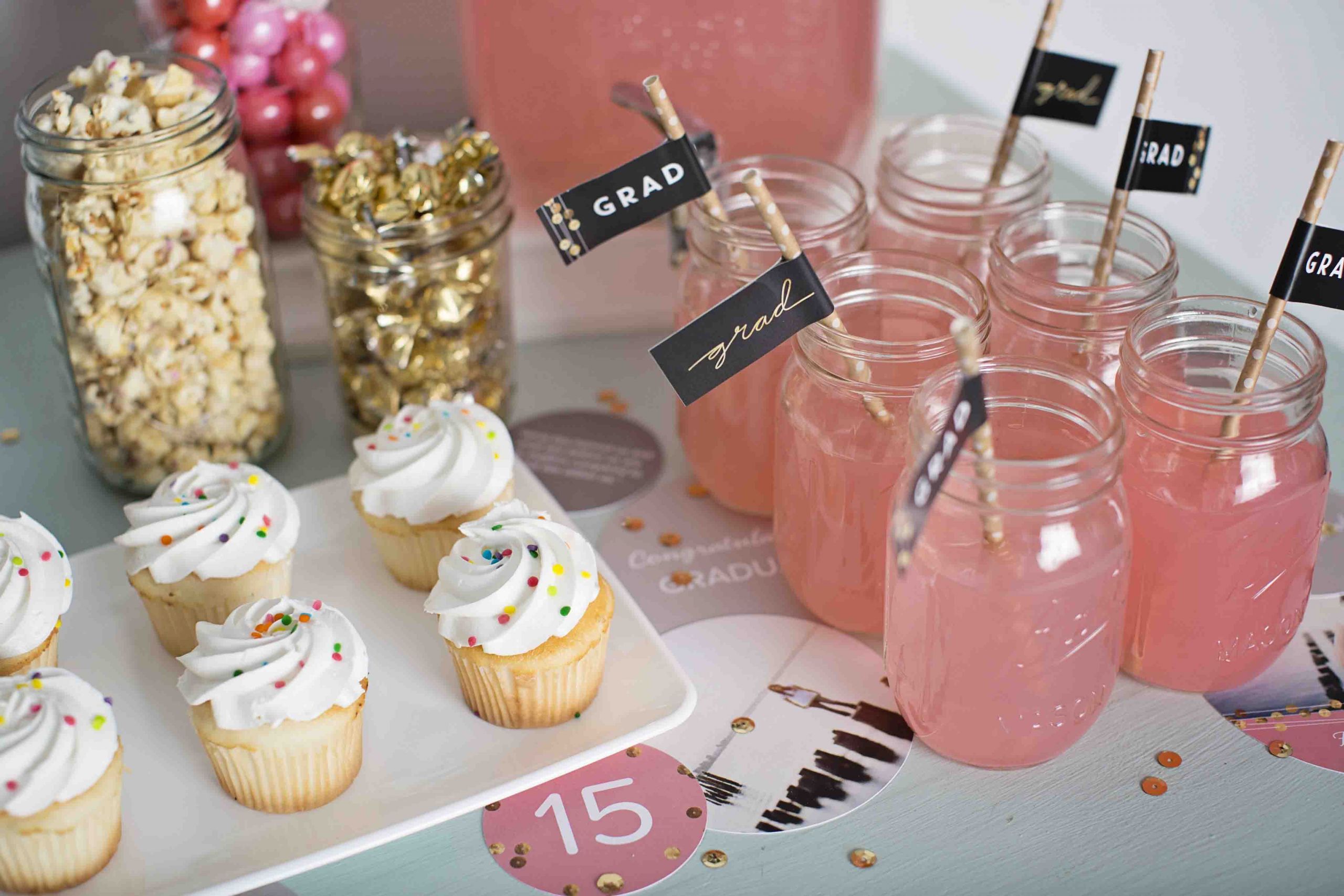 Graduation Party Setup Ideas
 Sequin Inspired Graduation Party Ideas