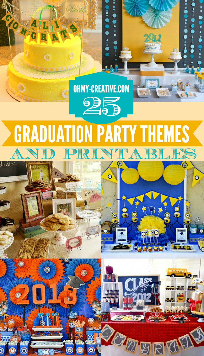 Graduation Party Theme Ideas
 25 Graduation Party Themes Ideas and Printables