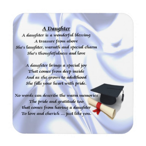 Graduation Quotes For Daughter From Mother
 Daughter graduation Poems
