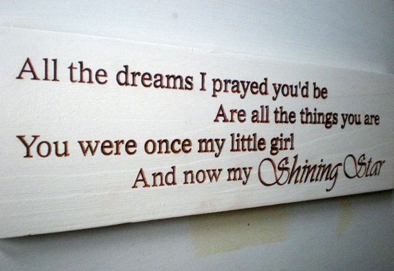 Graduation Quotes For Daughters
 Beautiful Daughter Graduation ing Age Wood Sign on