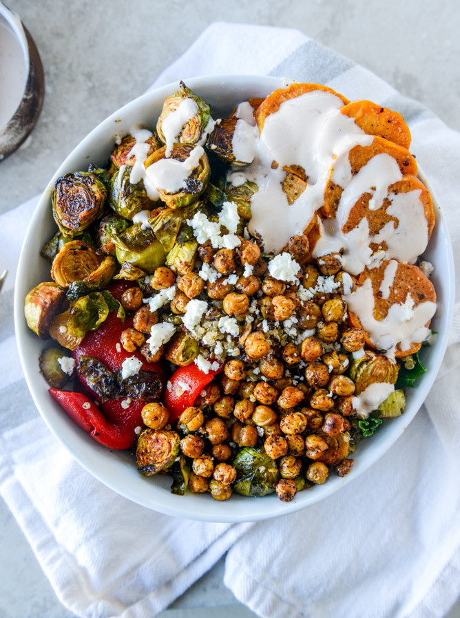 Grain Bowl Recipes
 Grain Bowls with Maple Chipotle Brussels and Coconut