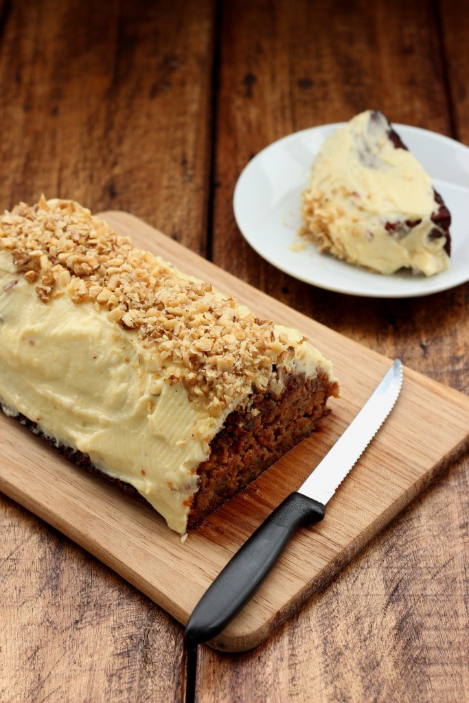 Grain Free Carrot Cake
 Grain free Carrot Cake with Cream Cheese Frosting Dish