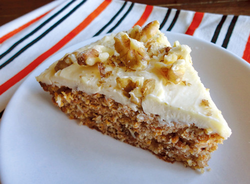 Grain Free Carrot Cake
 Grain free Carrot Cake with Cream Cheese Frosting