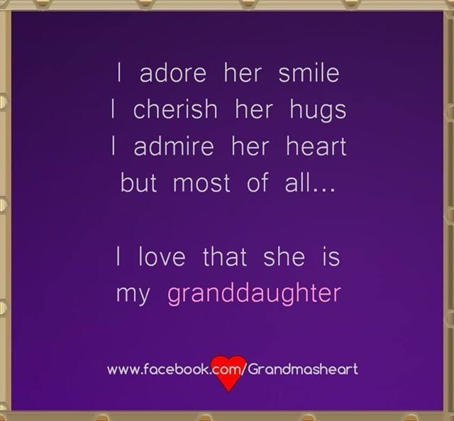 Grandmother And Granddaughter Quotes
 51 best I love being Grandma ️ images on Pinterest