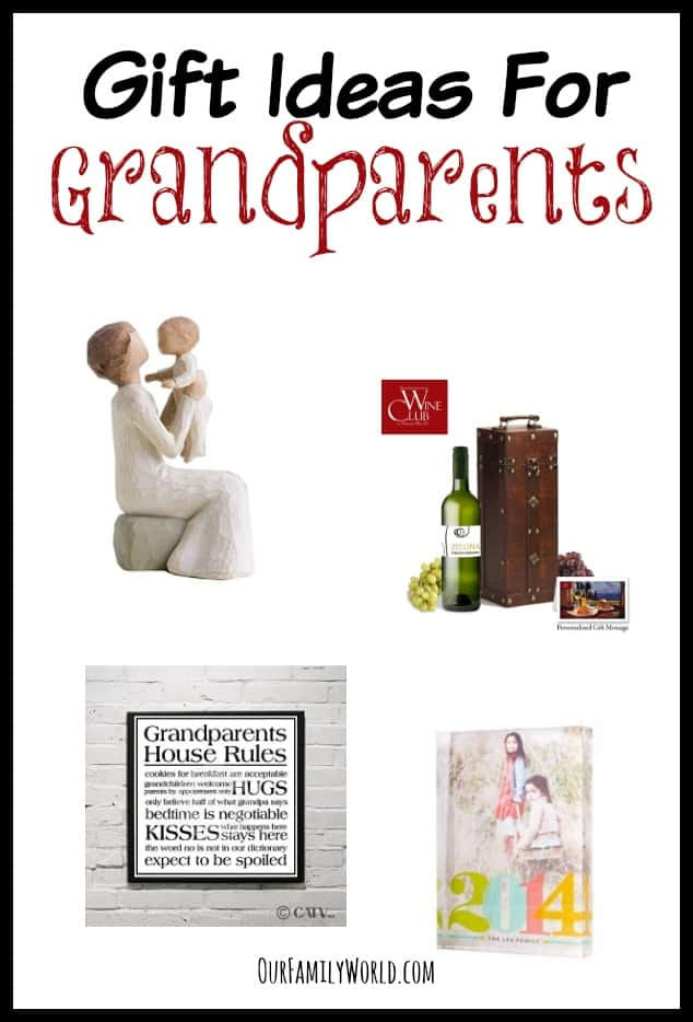 Grandparent Gift Ideas From Baby
 Gift ideas for Grandparents from Grandkids OurFamilyWorld