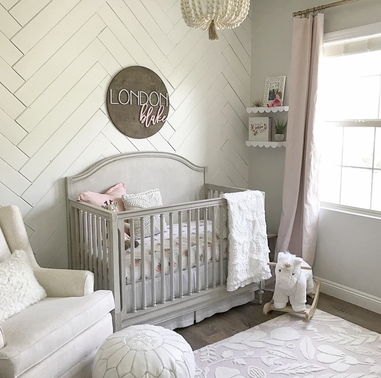 Gray Baby Room Decor
 Sweet Baby Girl Nursery Project Nursery