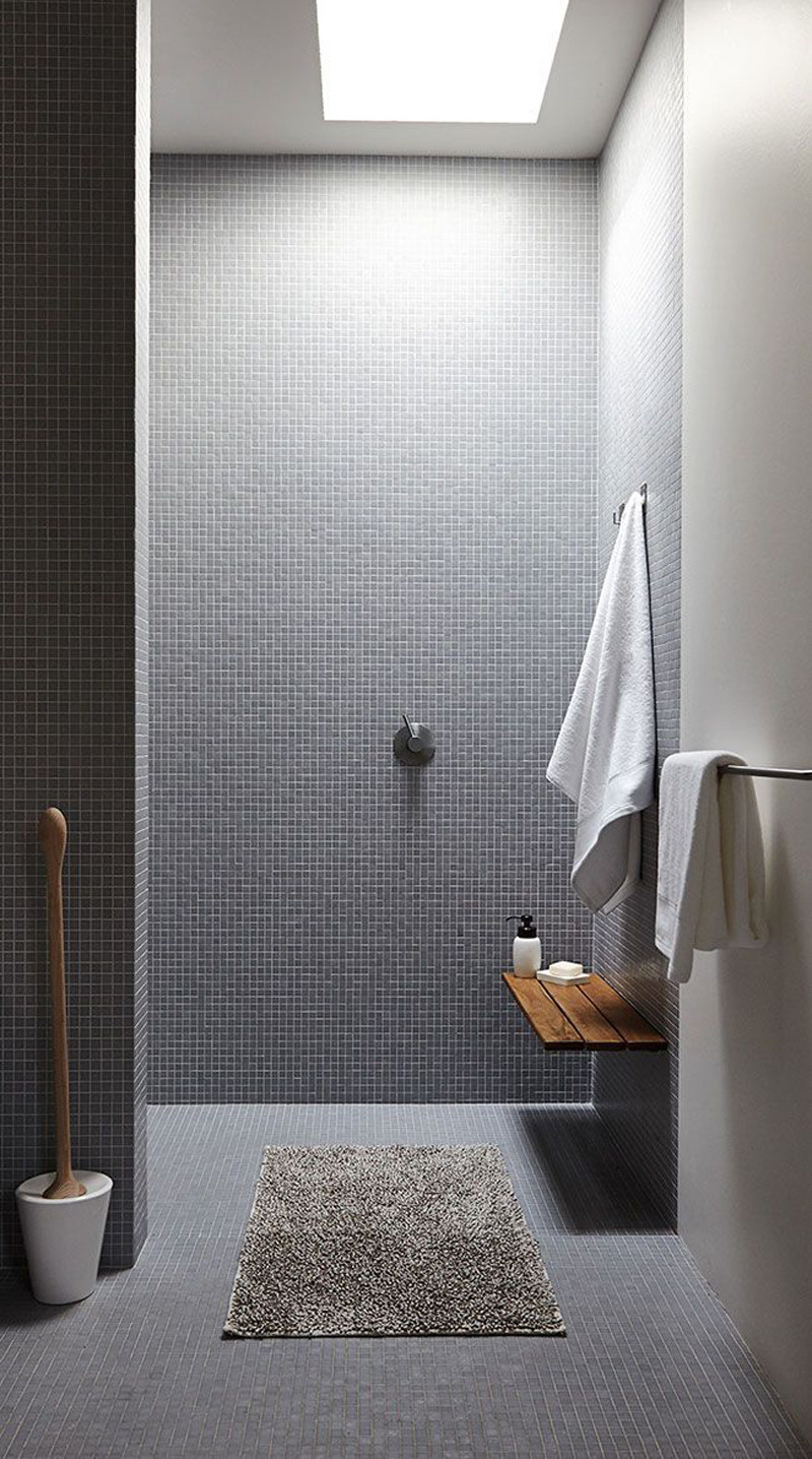 Gray Tile Bathroom
 grey bathroom ideas ireland