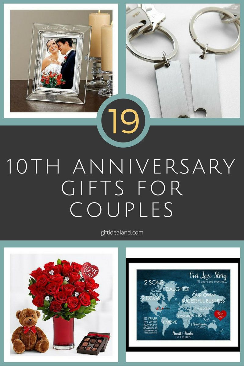 Great Anniversary Gift Ideas
 26 Great 10th Wedding Anniversary Gifts For Couples